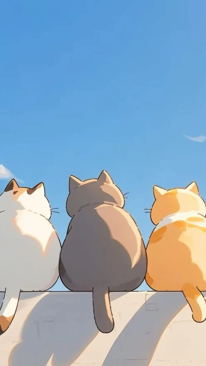 tải hình nền Ảnh hoạt hình động vật cute nhất
