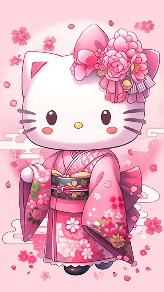 Hinh-nen-meo-Hello-Kitty-mau-hong-hoa-anh-dao-3