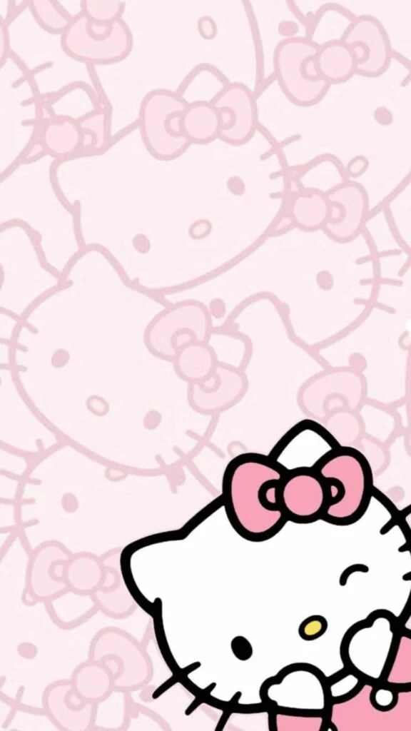 Hình nền Hello Kitty dễ thương dành cho điện thoại