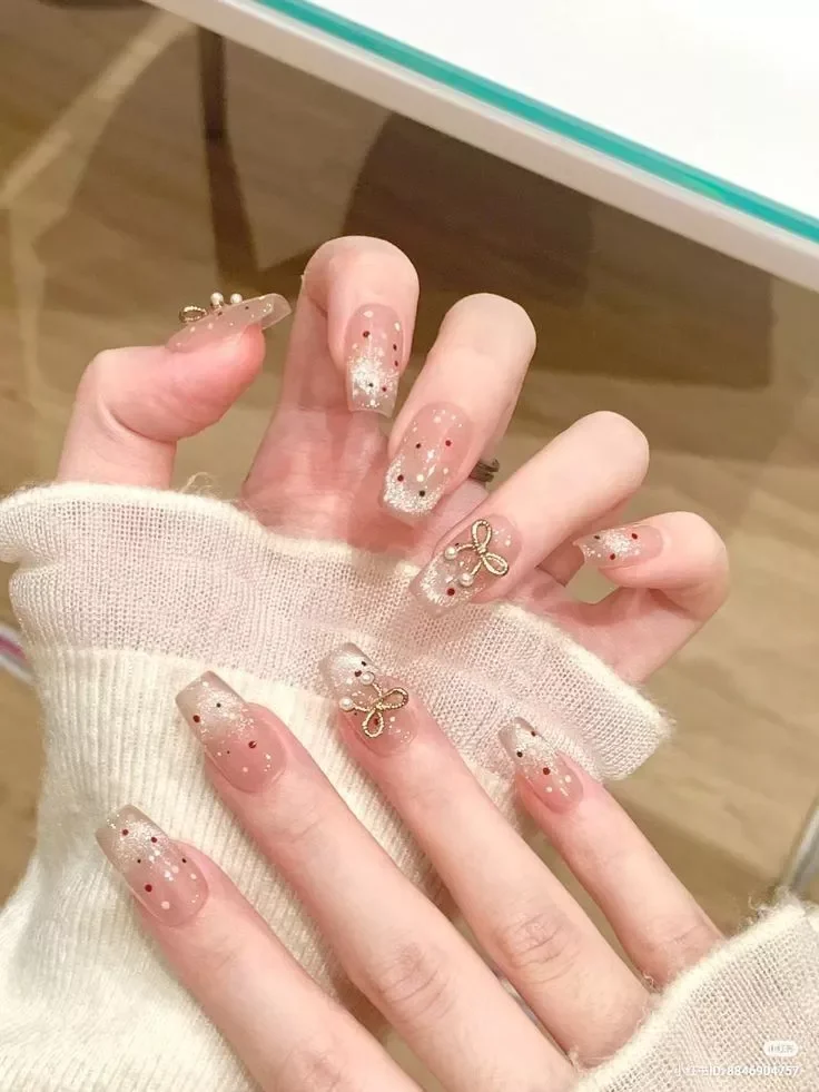 101+ Mẫu nail Tết 2026 bắt trend, hợp phong thủy (7)