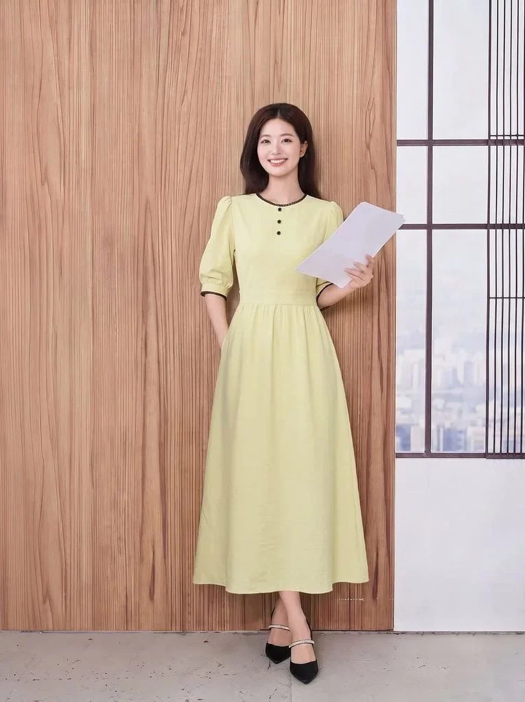Ảnh 3 minh hoạ mẫu đầm suông mới nhất
