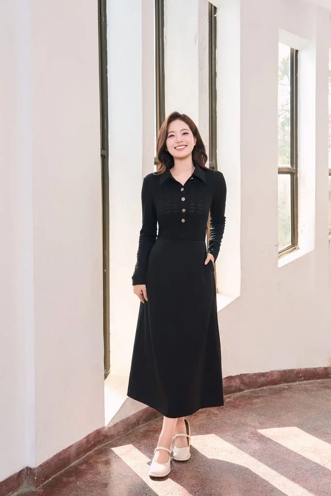 mẫu đầm suông mới nhất — ảnh 5