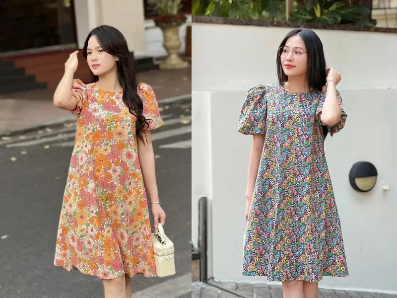 Ảnh 18 minh hoạ mẫu đầm suông mới nhất