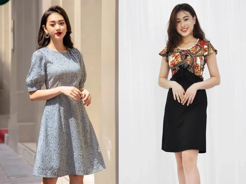 Đầm suông chữ A (5)