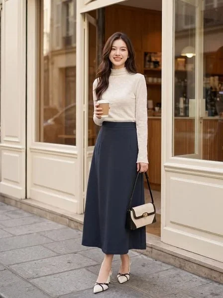 mẫu đầm suông mới nhất - mẫu 43