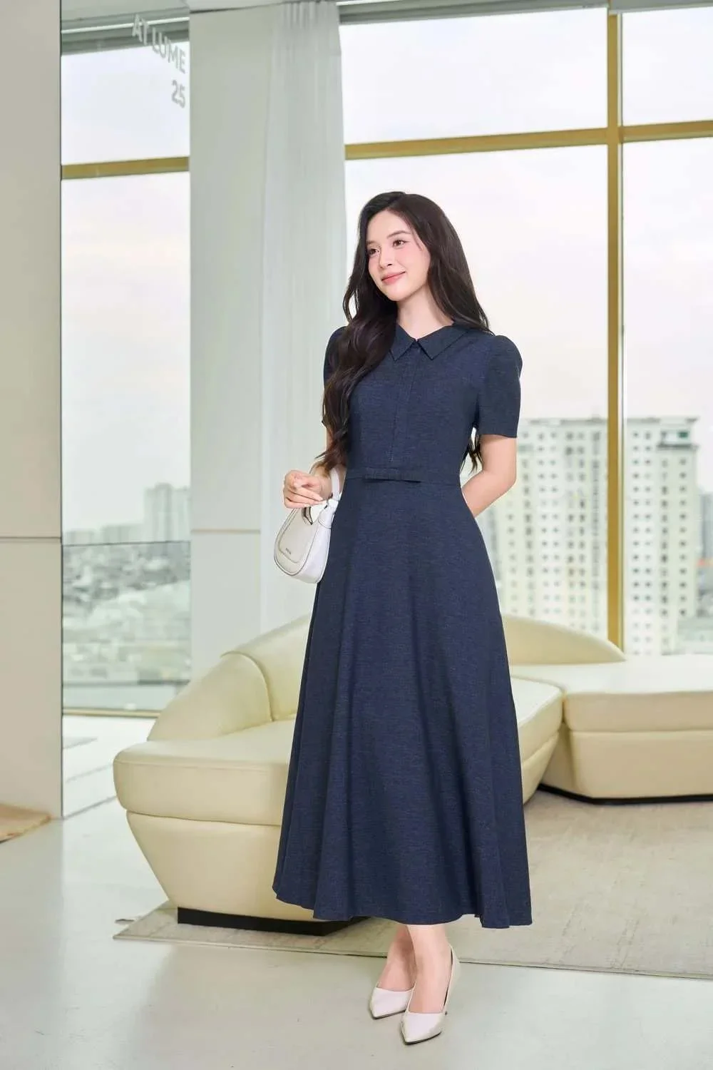 đầm suông chữ A
