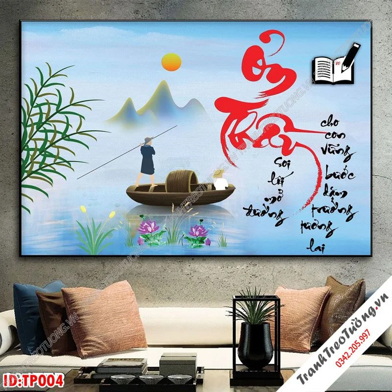 Tranh Thư Pháp Nghệ Thuật M4