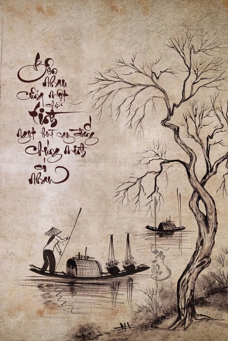 Tranh thư pháp đẹp