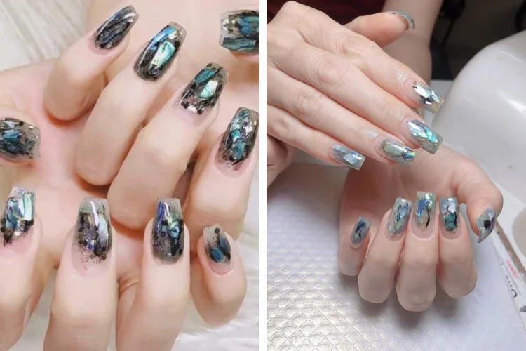Kiểu móng khảm xà cừ thời thượng
