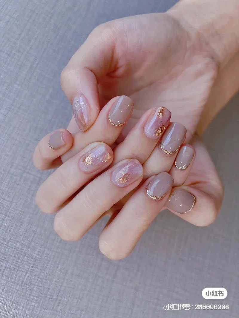 Mẫu nail đẹp nhẹ nhàng cho học sinh- sinh viên (3)