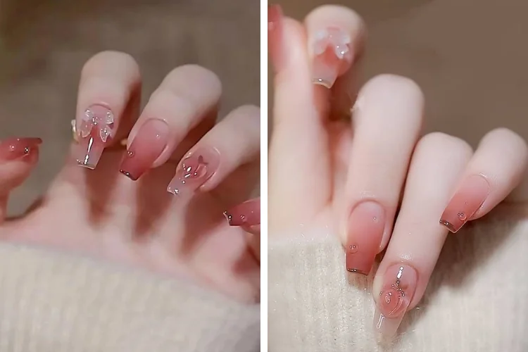 Những mẫu nail thạch cho học sinh (5)