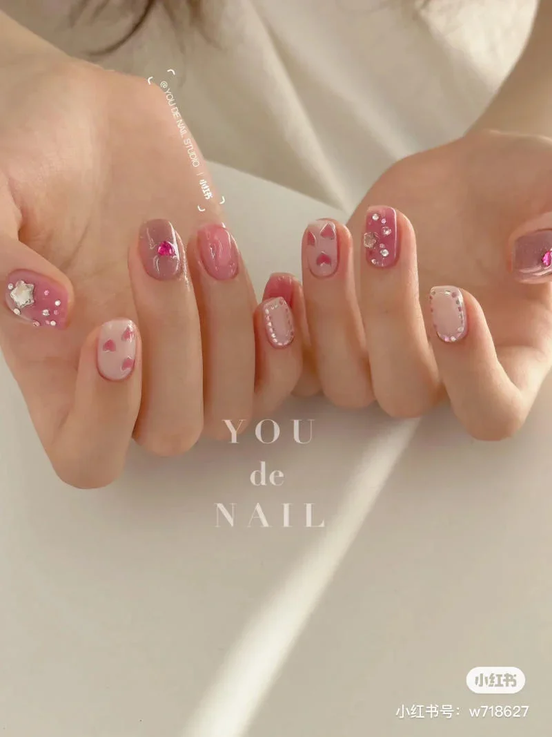 Mẫu nail đẹp nhẹ nhàng cho học sinh- sinh viên (2)