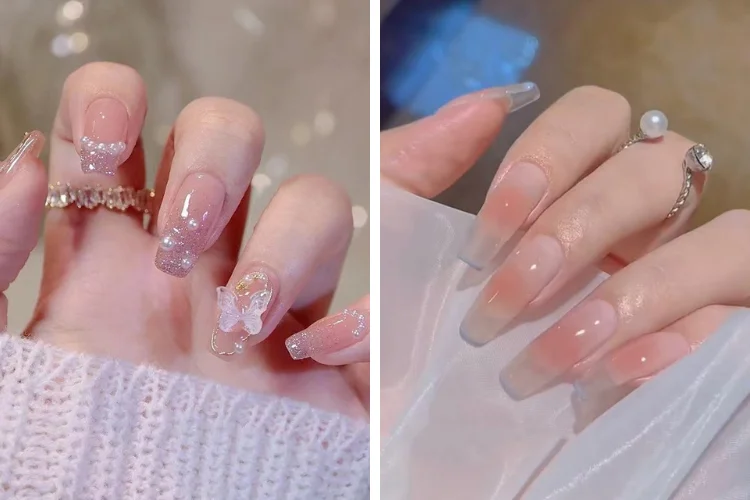 Những mẫu nail thạch cho học sinh (2)