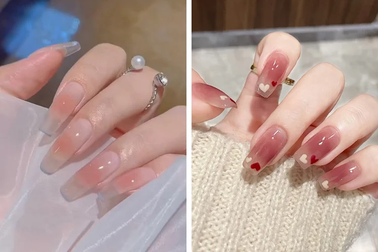 Những mẫu nail thạch cho học sinh (4)