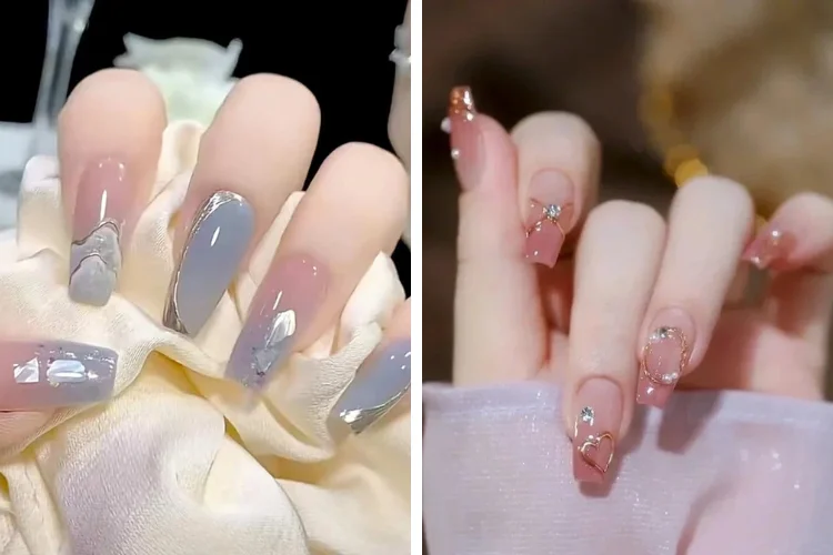 Những mẫu nail thạch cho học sinh (3)
