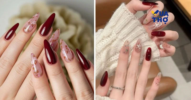 99+ Mẫu Nail Tết 2026 Sang Chảnh & Tôn Da Cho Nàng Du Xuân | Vua Thợ