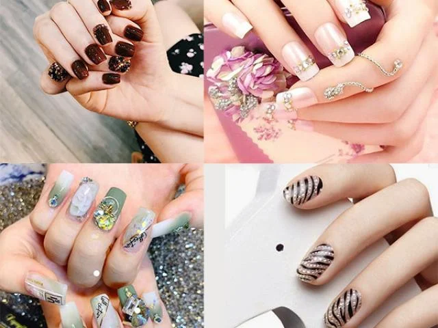 30 mẫu nail đẹp, xinh cho móng tay nữ thêm đáng yêu hot nhất 2021