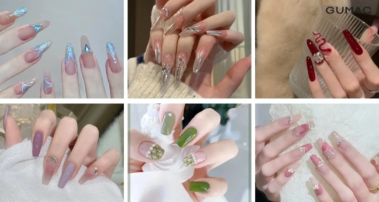 99+ Mẫu nail đẹp cho cô nàng sành điều HOT nhất 2026 (2)