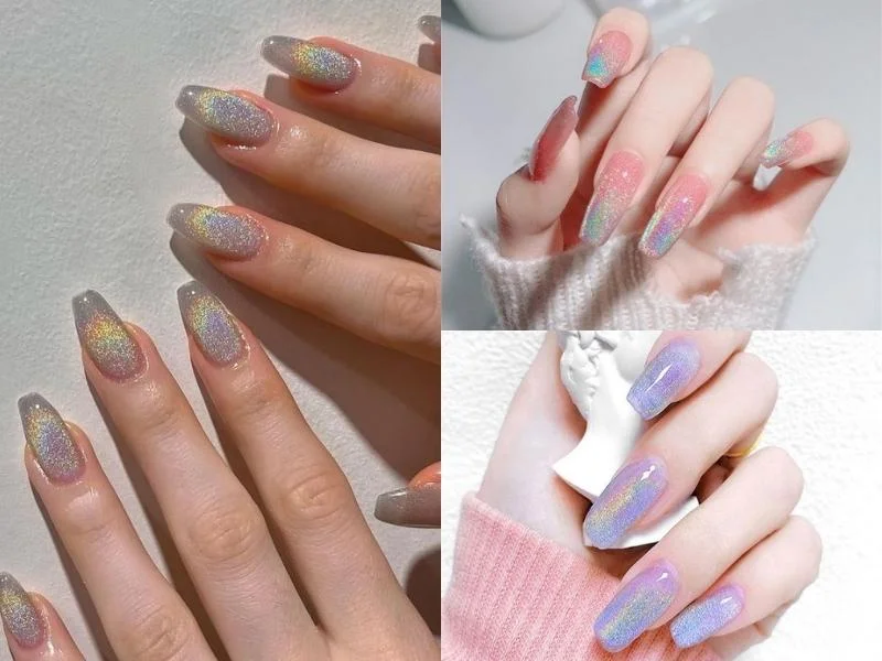 Nail cầu vồng