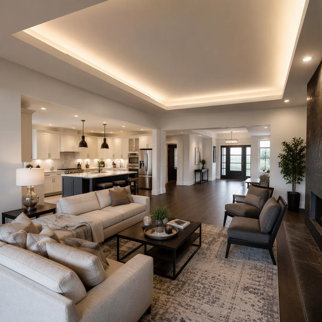 mẫu trần thạch cao đẹp, mẫu 11