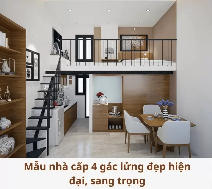 99+ Mẫu Nhà Cấp 4 Gác Lửng Tiết Kiệm Chi Phí