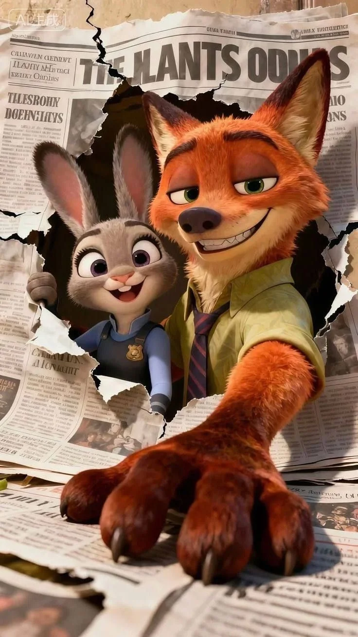 Tổng hợp 99+ hình nền ảnh Cáo và Thỏ Zootopia siêu đáng yêu