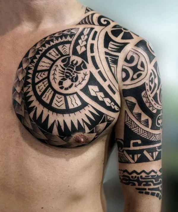 Hình xăm Maori (15)