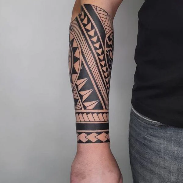 Hình xăm Maori (9)