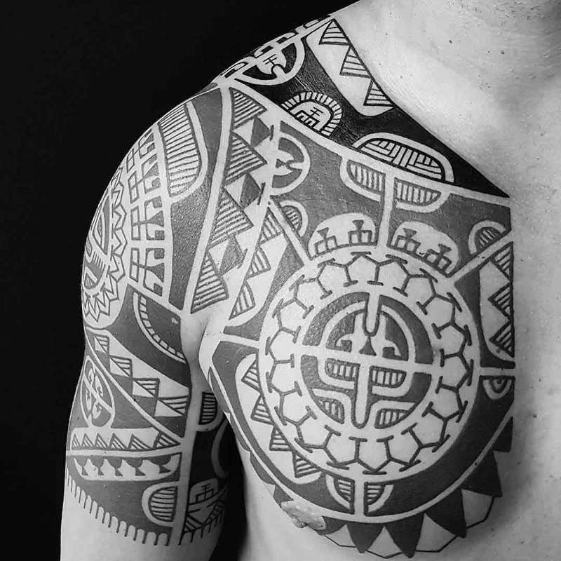 Hình xăm Maori (18)
