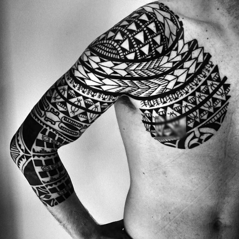 Hình xăm Maori (4)