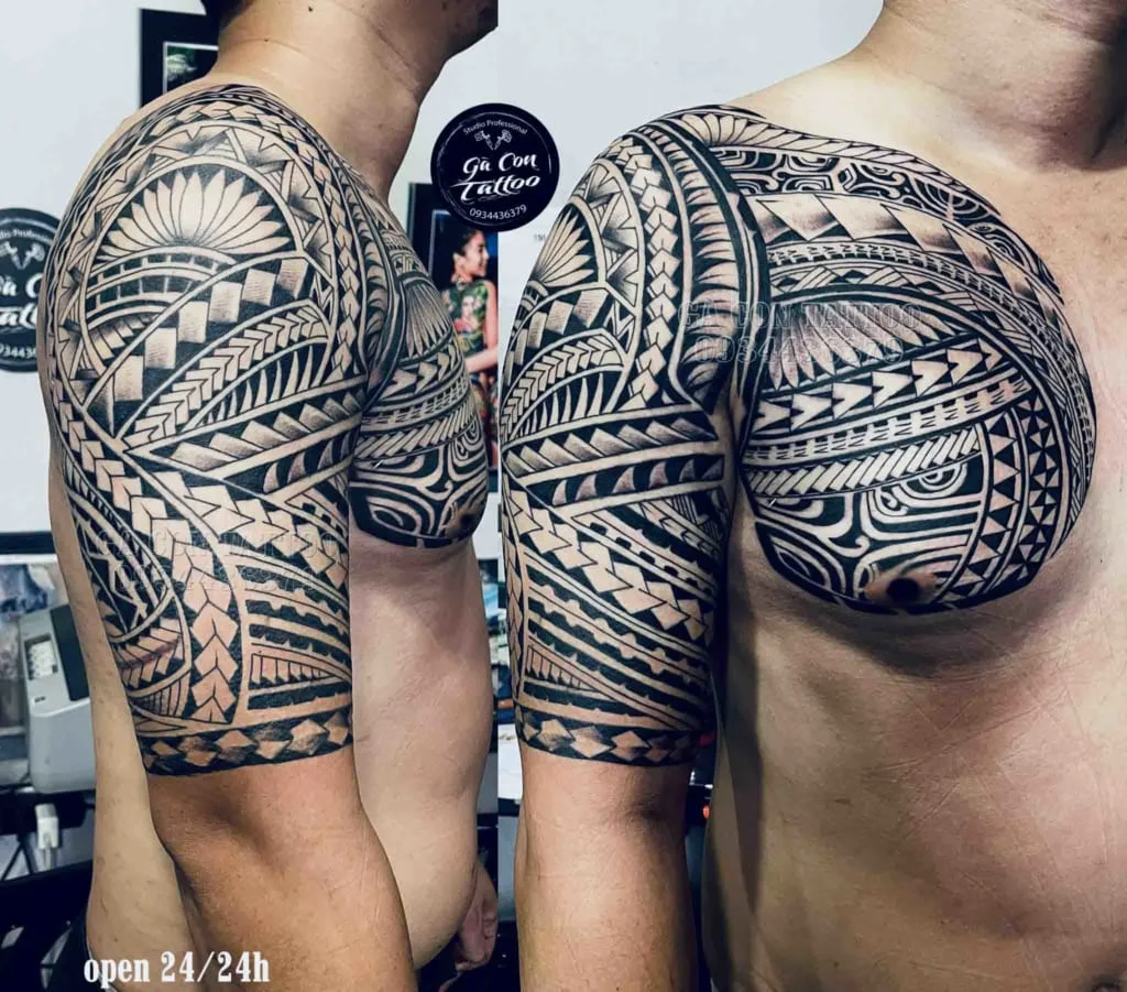 Hình xăm Maori (2)