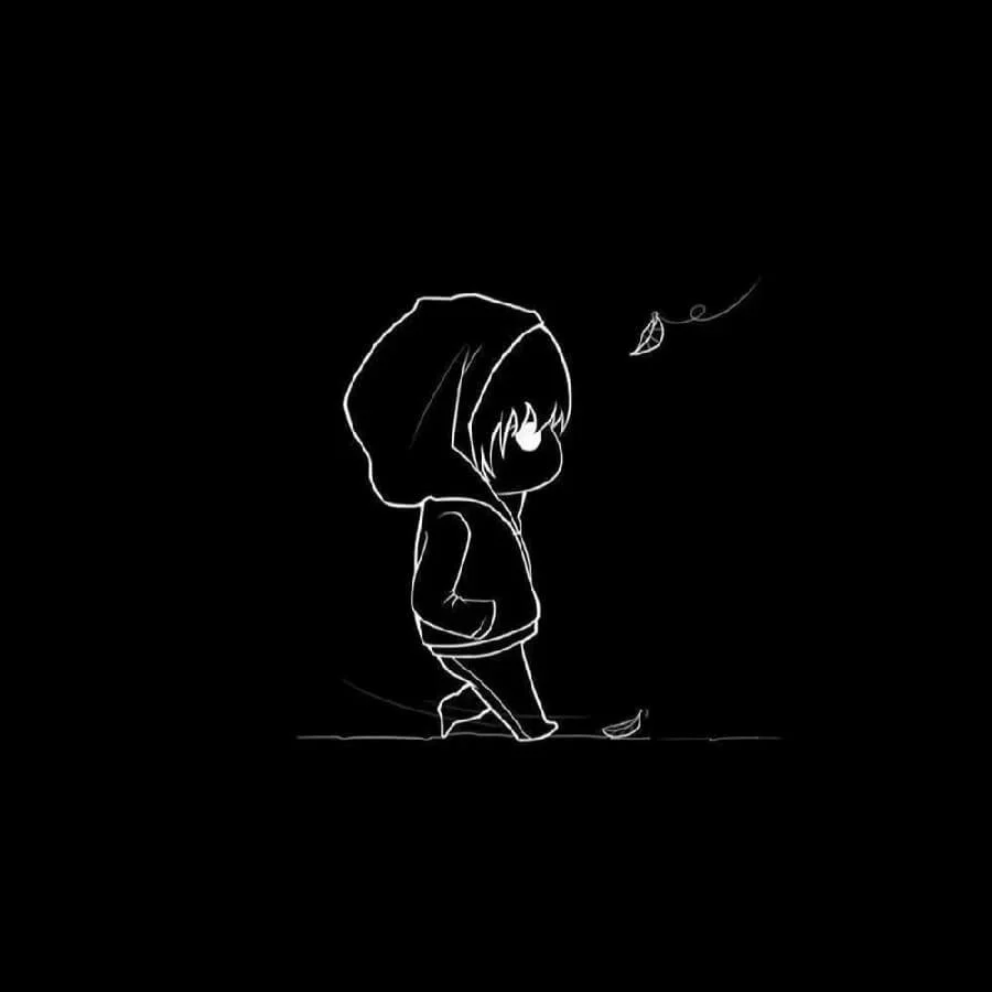 100 mẫu avatar đen thời thượng thể hiện tâm trạng (2)