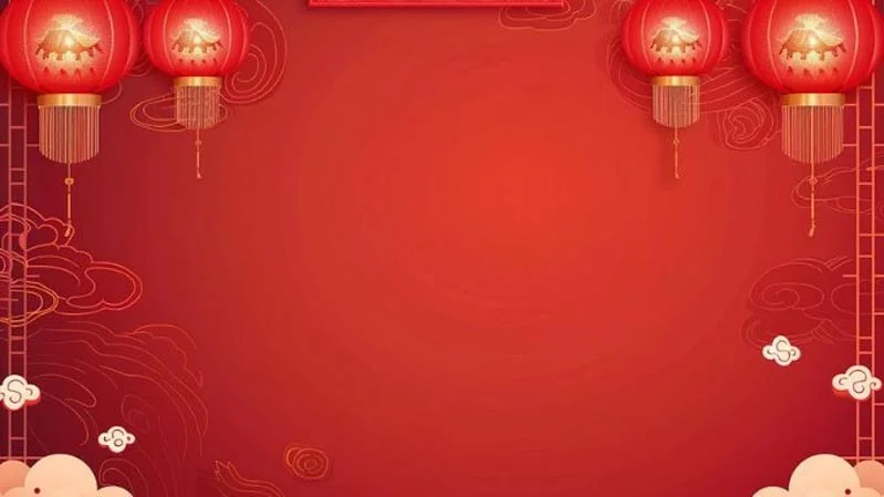 Phông nền trang trí Tết Nguyên Đán sang trọng
