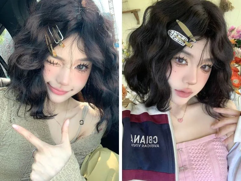 Top 9+ mẫu tóc xoăn hippie ngắn cực xinh giúp nàng hack tuổi hiệu quả