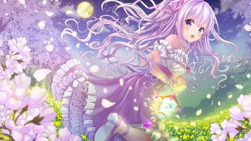 Hình nền máy tính dễ thương anime - hình 1