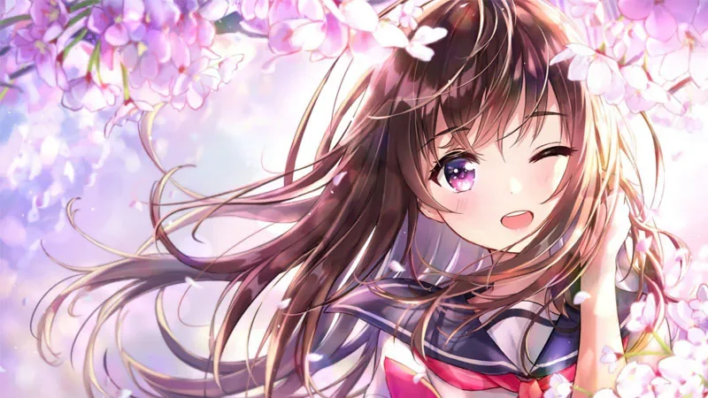 Hình nền máy tính dễ thương anime - hình 3