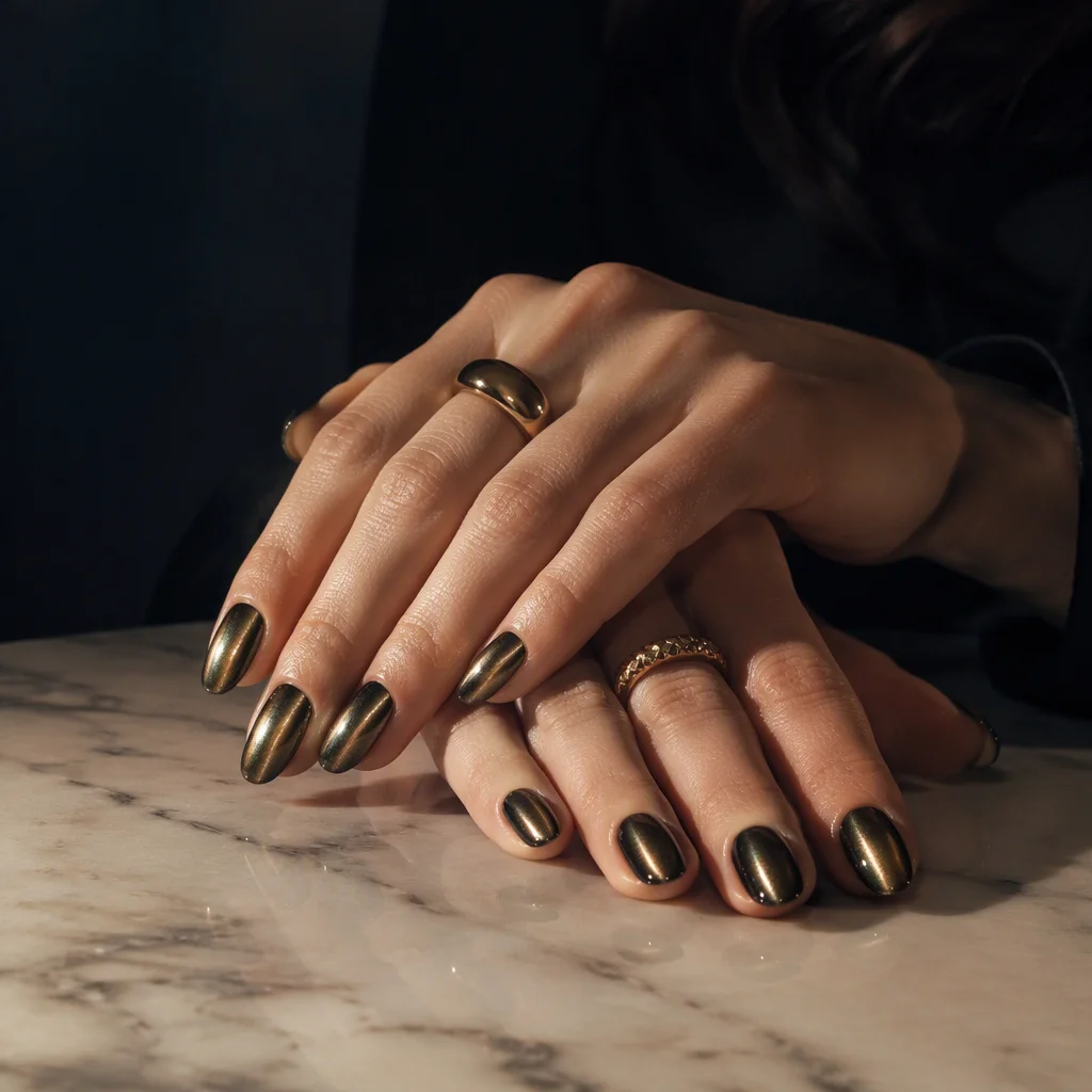 mẫu nail mắt mèo, mẫu 27