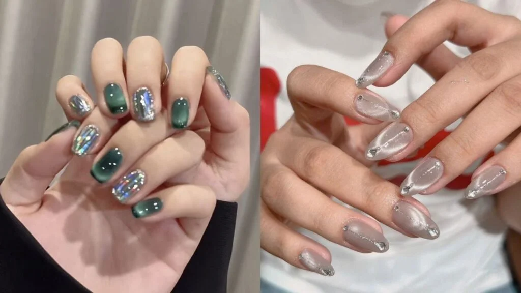Nail mắt mèo đẹp mê hoặc lòng người, chị em nhất định phải thử qua mẫu 10 này | Yabe Vietnam