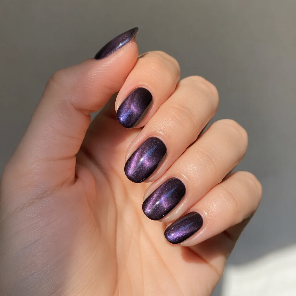 Ảnh 26 minh hoạ mẫu nail mắt mèo