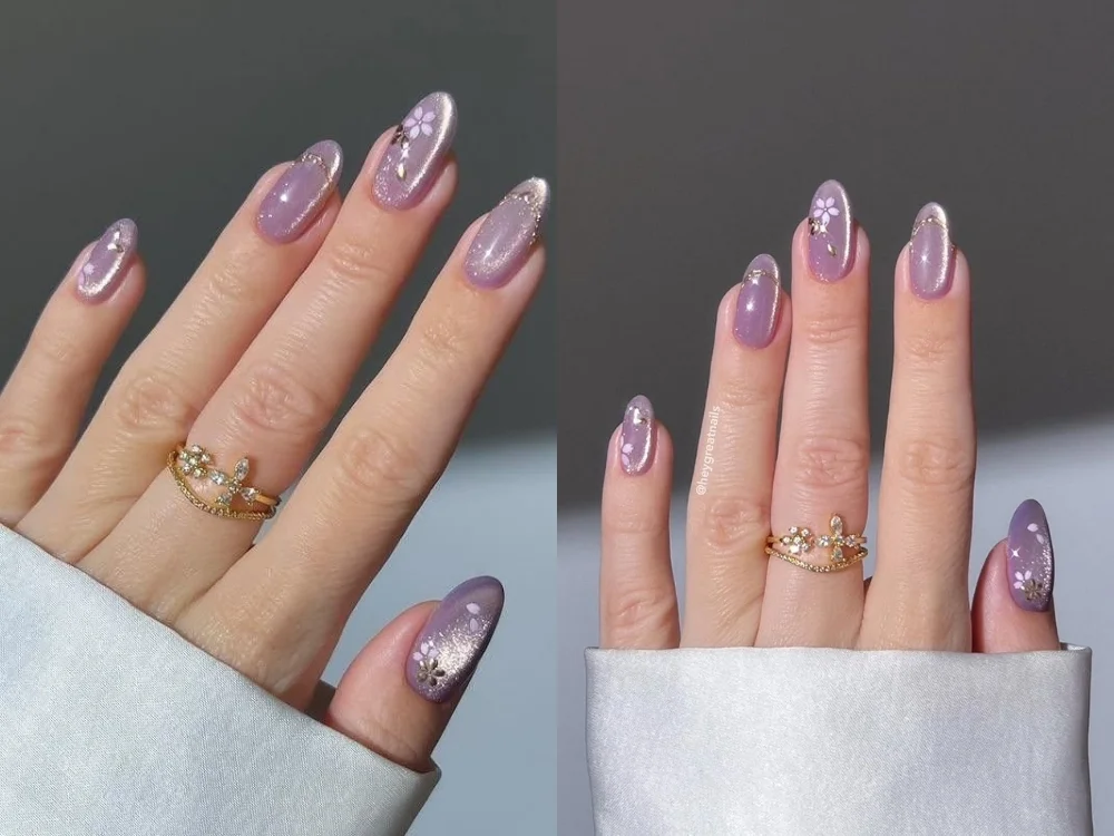 101+ Mẫu nail mắt mèo sành điệu, trendy, cuốn hút ánh nhìn (4)