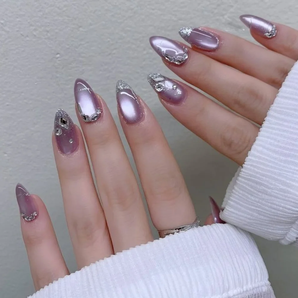 101+ Mẫu nail mắt mèo sành điệu, trendy, cuốn hút ánh nhìn (2)