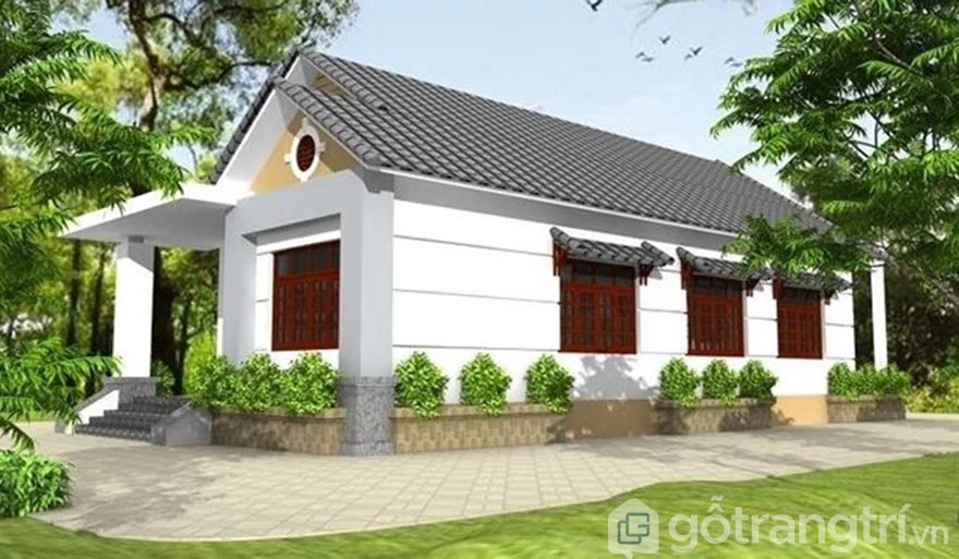 nhà cấp 4 đẹp