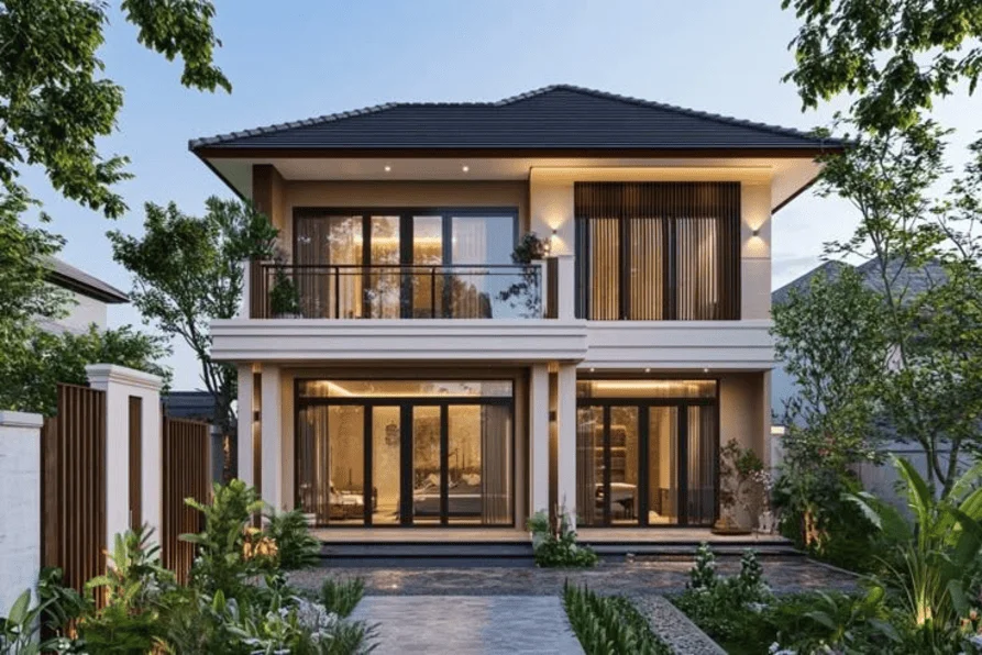 mẫu nhà mái ngói đẹp (4)