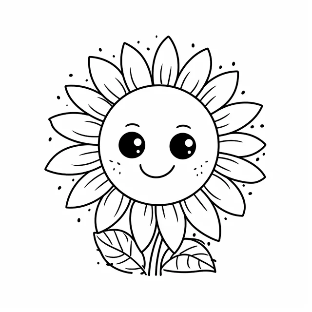 Tranh Tô Màu Hoa Hướng Dương Hình ảnh PNG | Vector Và Các Tập Tin PSD | Tải Về Miễn Phí Trên Pngtree