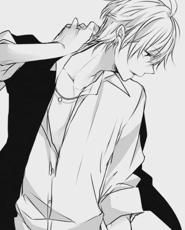 99 Ảnh Anime boy đen trắng đẹp trai nhất (2)