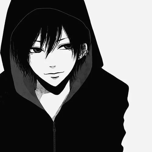 99 Ảnh Anime boy đen trắng đẹp trai nhất