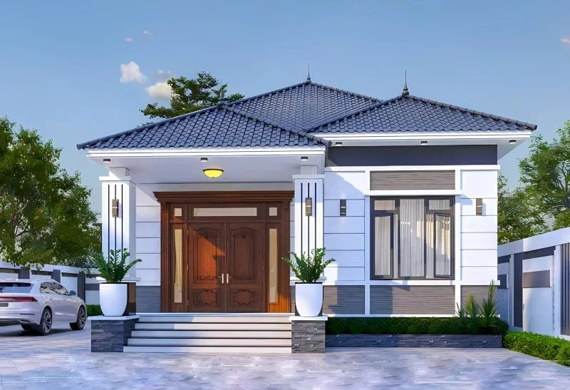 20+ mẫu mặt tiền nhà cấp 4 đơn giản, đẹp và tiết kiệm chi phí