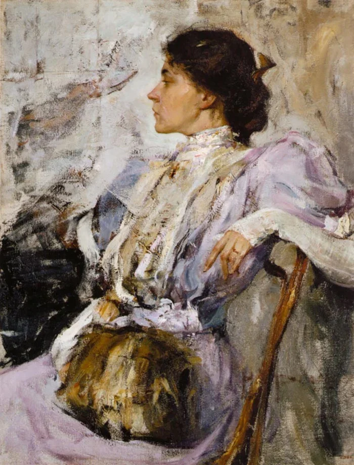 Nicolai Fechin, The Lady in Purple, 1908