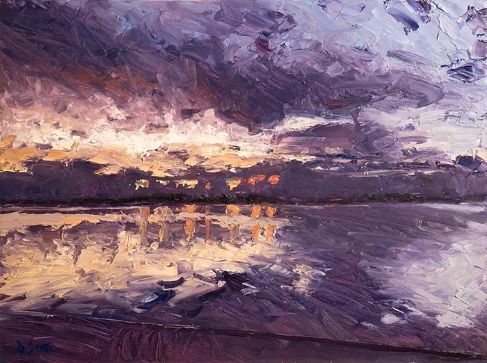 Dan Scott, Early Sunrise, Caloundra, 2020